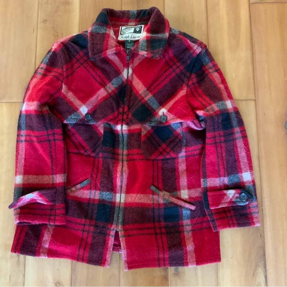 Vintage Lauren Ralph Lauren pea coat jacket size 8
